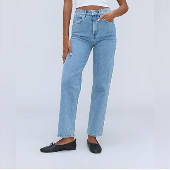 NEW Everlane The Way-High Jean Indigo Blue 26 Long - Picture 2 of 7